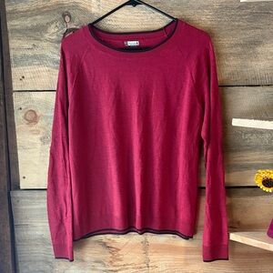 Smartwool Red Knit Sweater